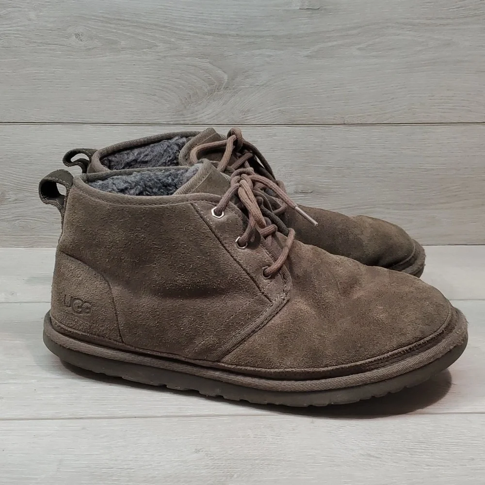 Ugg Australia Neumel Mens 3236 Ankle Leather Chukka Boots shoes sz 11